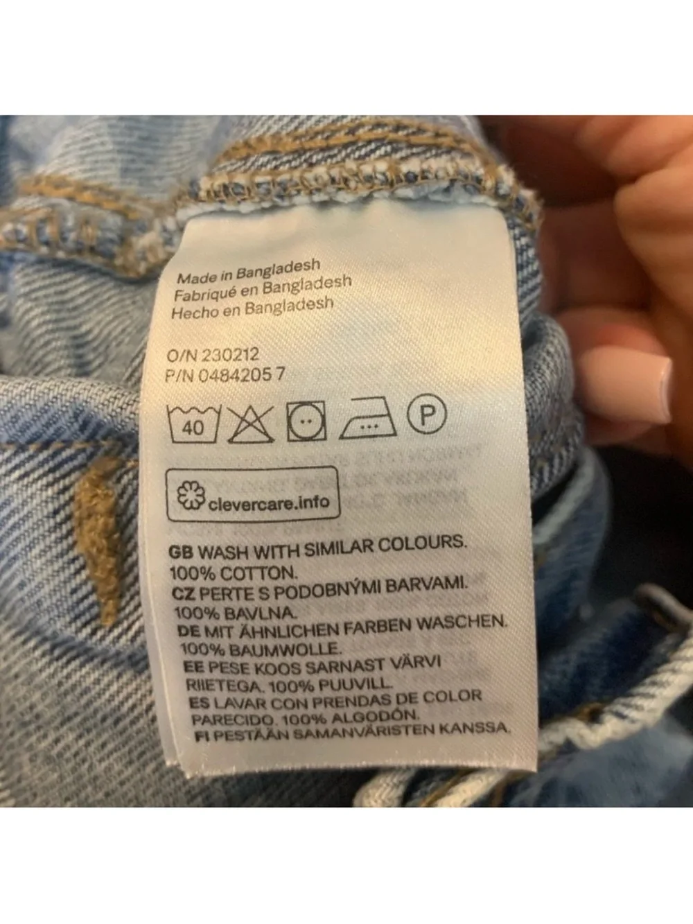 H&M & DENIM Jean 100% Cotton Jacket